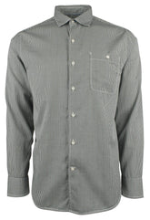 Tommy Bahama Men's Big & Tall Check Long Sleeve Shirt Blck 3XB Black